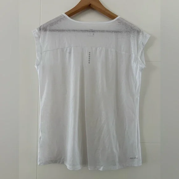 Nike Dri-fit Cool Short Heathered Sheer Short Sleeve, size large. - Picture 6 of 7